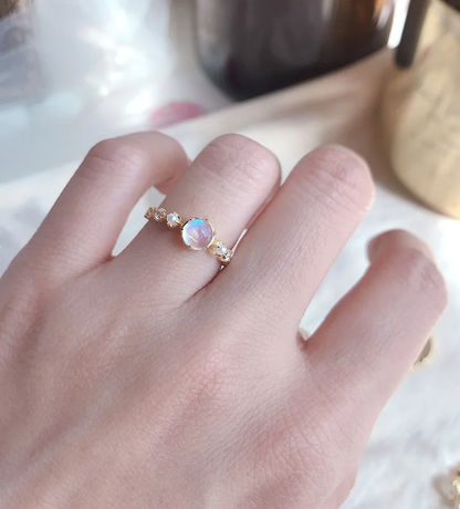 Moonstone Ring